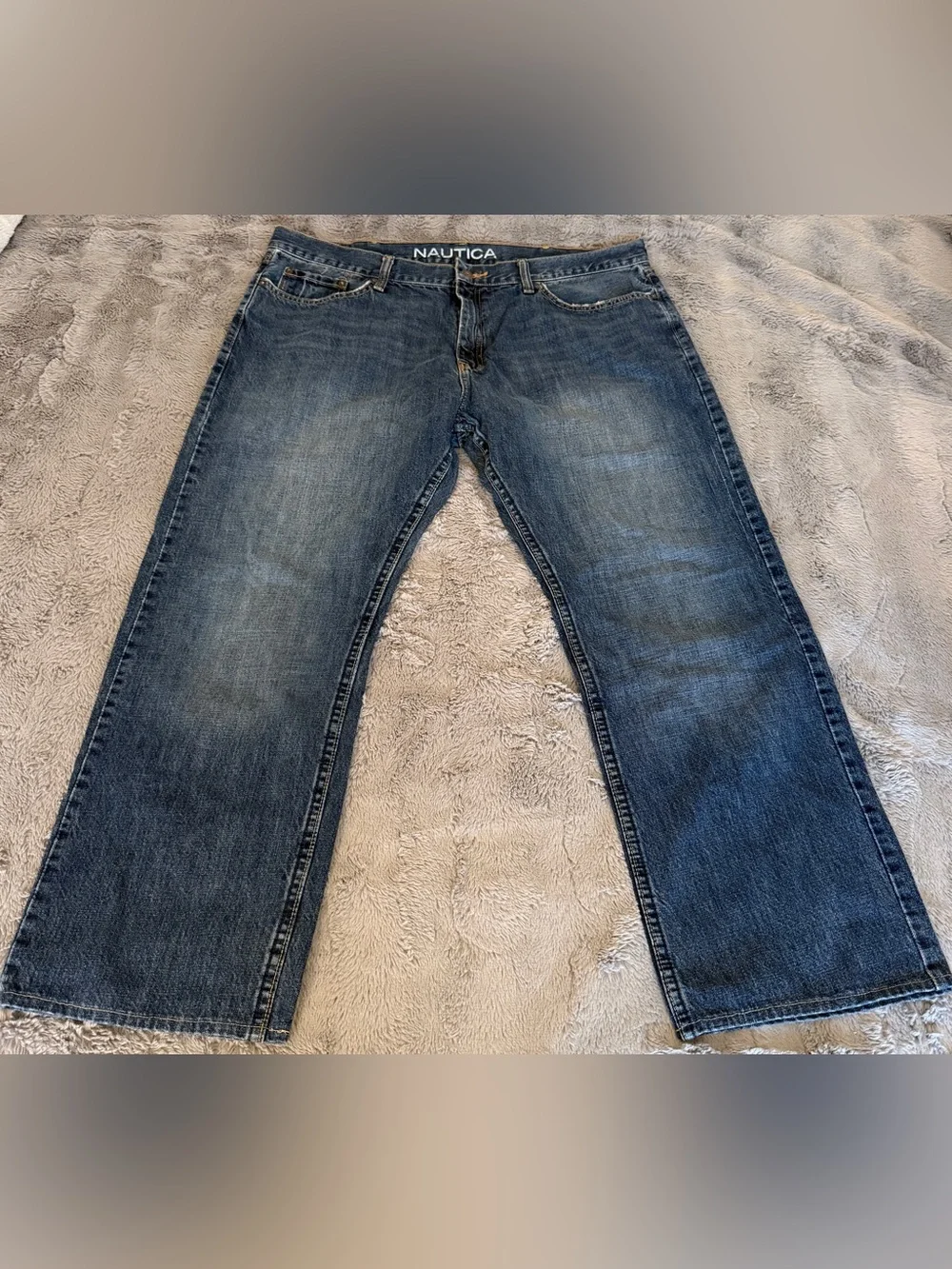 Men's Pants Lot 38x32 Nautica Relaxed Jeans Unionbay UB Tech Travel 3pc
